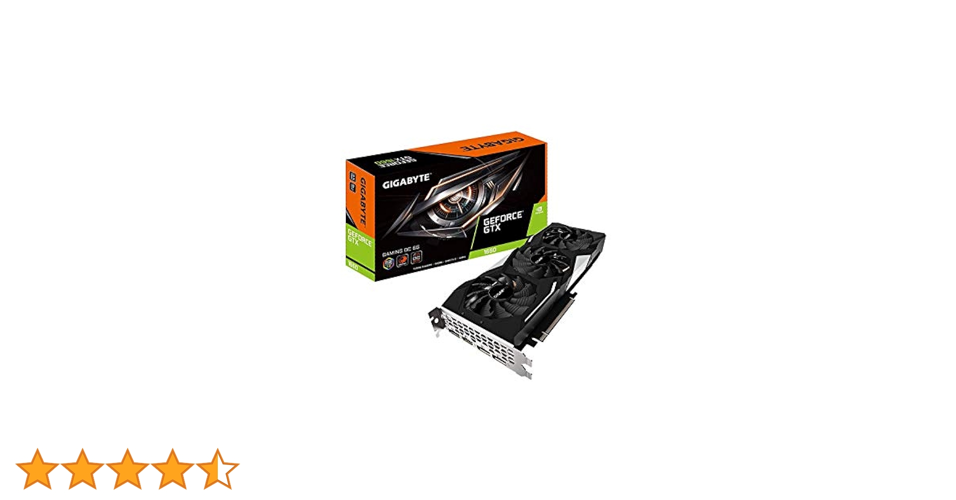 Amazon | GIGABYTE GeForce GTX 1660 Gaming OC 6G グラフィック